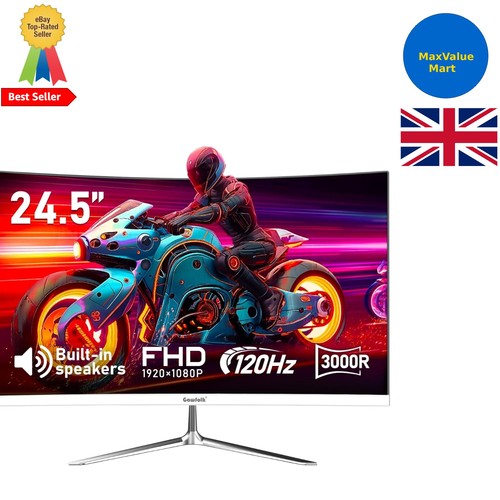 Inch curved gaming - 24.5,
