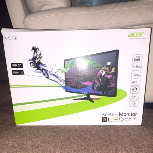 Acer gn246hl bbid 24in - 24in, fhd