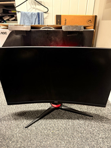 Aoc c27g2zu 27in curved - 27in,