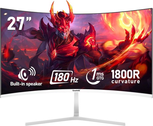 Gawfolk inch curved gaming - inch,