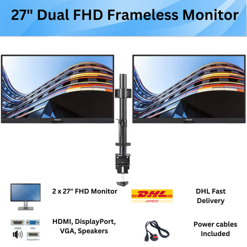 Dual hdmi frameless - dual,