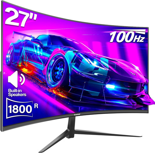 Curved gaming monitor - gaming,