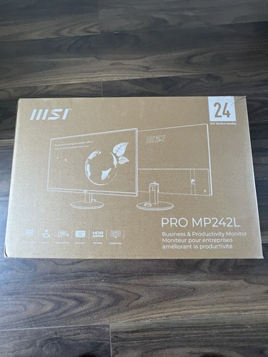 Msi pro mp242l - pro, 23.8"