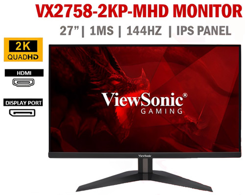 Viewsonic monitor qhd - 27", |