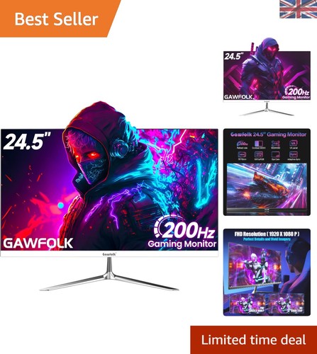 Inch curved gaming - 24.5-inch,