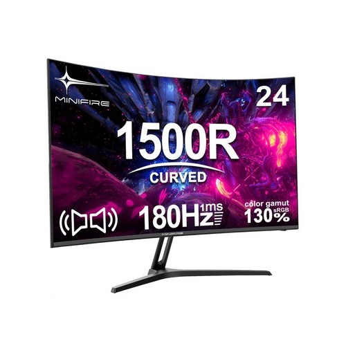 Minifire inch curved gaming - 24,