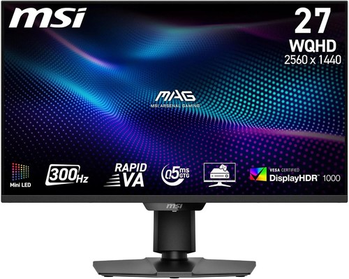 Msi gaming monitor wqhd - 27",