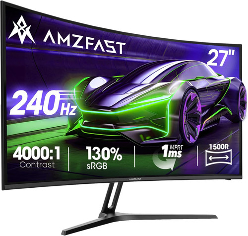 Amzfast inch curved gaming - inch,